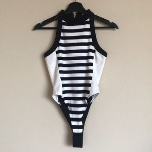 Striped Bodysuit